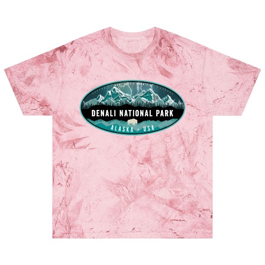 Denali National Park Alaska Hiking Camg Blast T Shirts