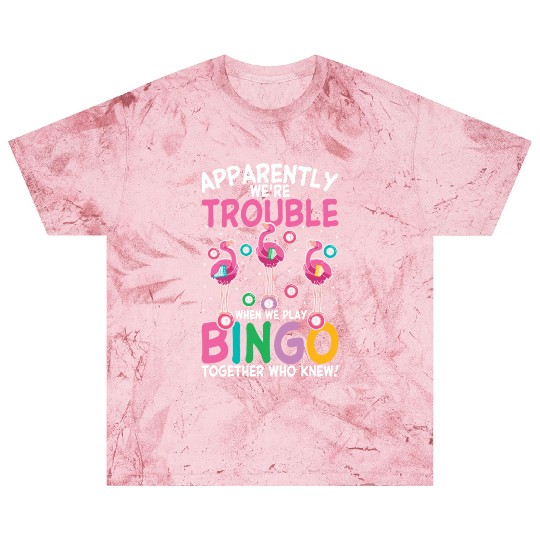 Bingo Game Night Flamingo Blast T Shirts