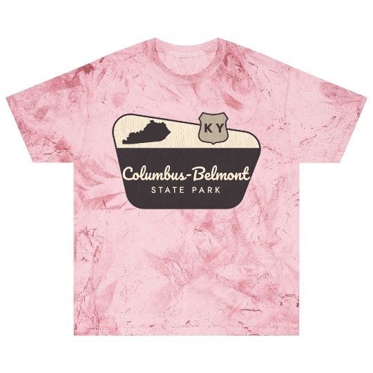 Columbus-Belmont State Park Kentucky Welcome Sign Blast T Shirts
