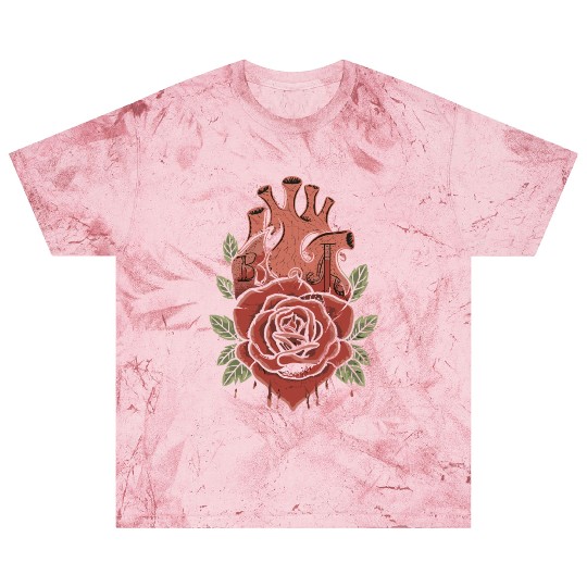 Bloody Rose Gothic Valentines day Blast T Shirts