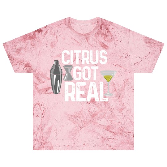 Bartender Citrus Got Real Blast T Shirts