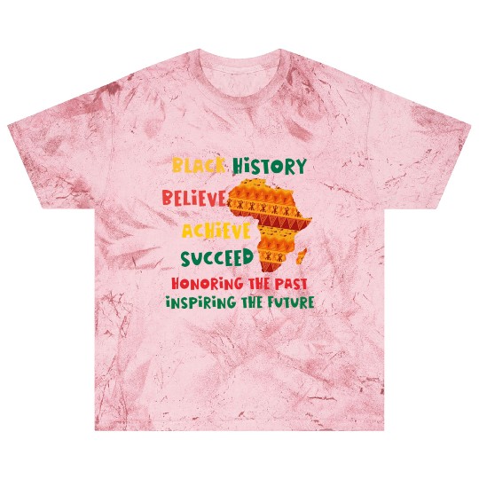 Honoring Past Inspiring Future Black History Month Blast T Shirts