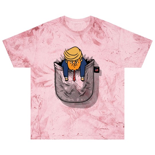 Trump Pocket USA Flag Blast T Shirts