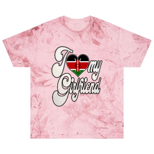 KenyaI Love My Kenyan Girlfriend Blast T Shirts