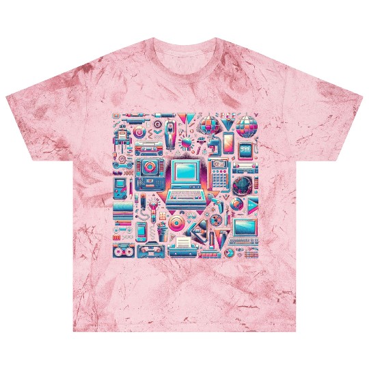 90s Tech & Pop Culture Blast T Shirts