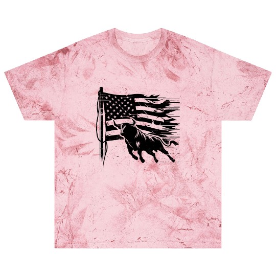 Rodeo Bull Riding Livestock Show Farmer Cattle Blast T Shirts