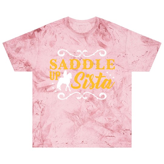 Saddle Up Sista Barrel Racing Blast T Shirts