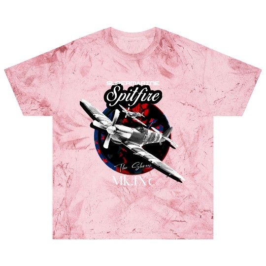 Supermarine Spitfire MK.IXc WW2 Fighter Plane Blast T Shirts