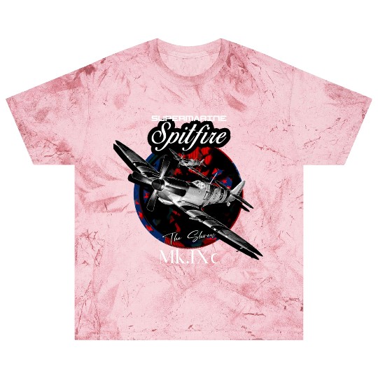Supermarine Spitfire MK.IXc WW2 Fighter Plane Blast T Shirts