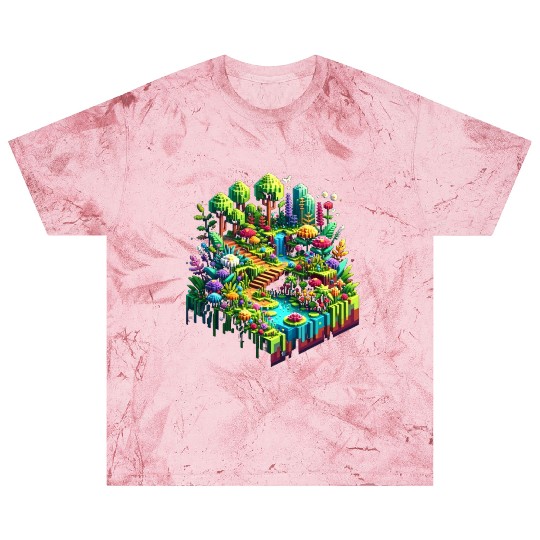 Voxel Enchanted Forest Blast T Shirts