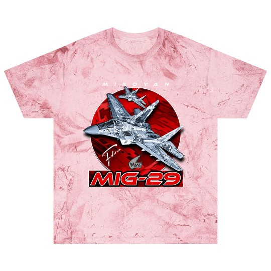 MIG-29 Soviet Union Air Superiority Jet Fighter Blast T Shirts