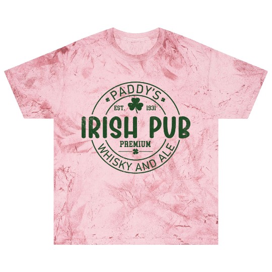 Irish Pub Whisky and Ale, St Patricks Day Blast T Shirts