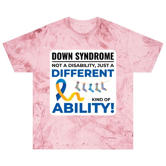 Down Syndrome Awareness Different Ability Blast T Shirts
