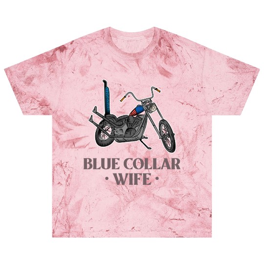 Blue Collar Wife Motorcycle Blast T Shirts