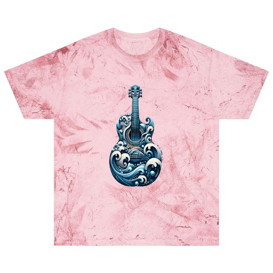 Retro Style Guitar for Guitarists Blast T Shirts