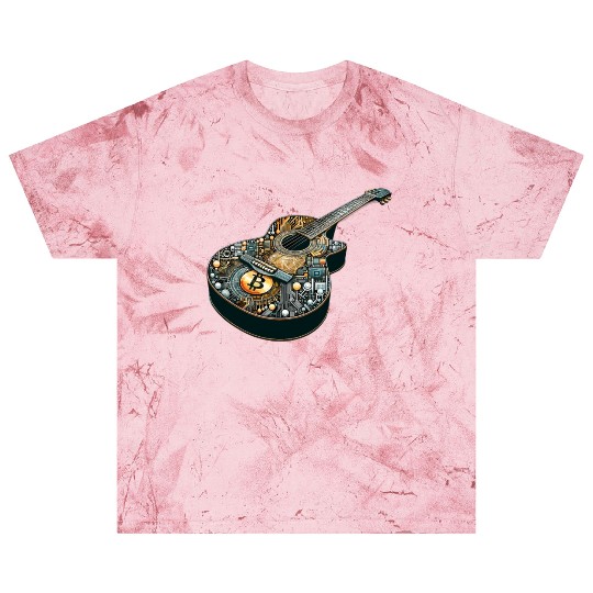 Retro Style Guitar for Guitarists Blast T Shirts