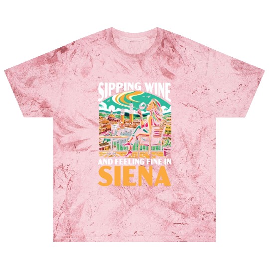 Siena Italy Travel Vacation Italian I Love Italy Blast T Shirts