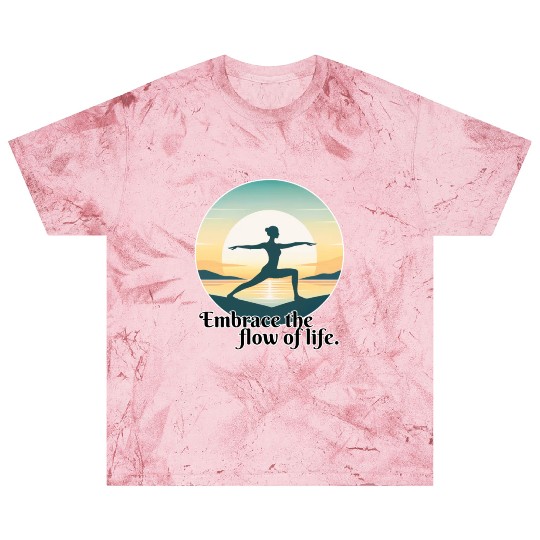 Sunrise Yoga Pose Blast T Shirts