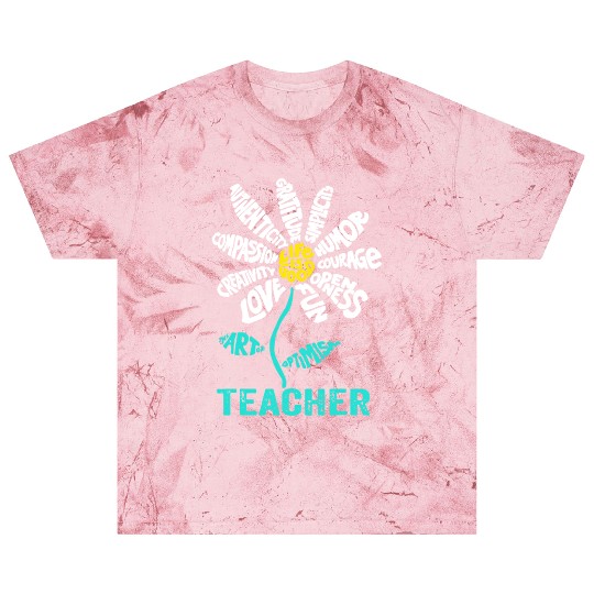 Teacher Daisy Blast T Shirts