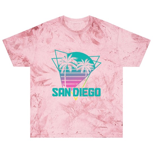 San Diego California Vintage Souvenir Blast T Shirts