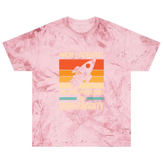 Rocket Scientist Retro Zero Gravity Vintage Blast T Shirts