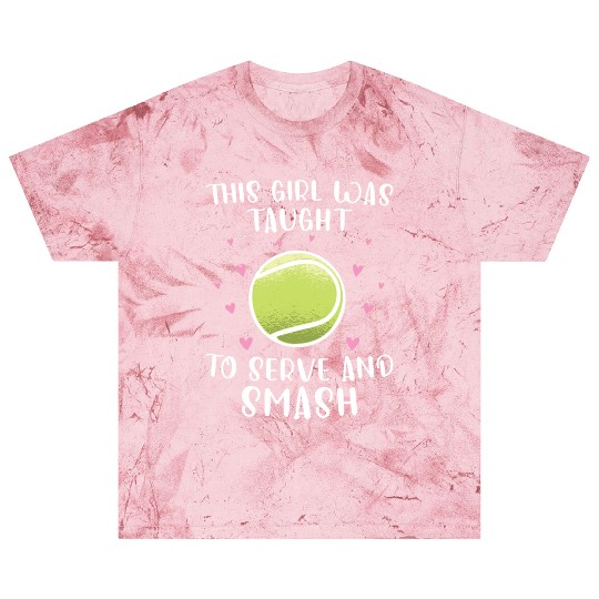 This Girl Serve And Smash Tennis Girl Blast T Shirts