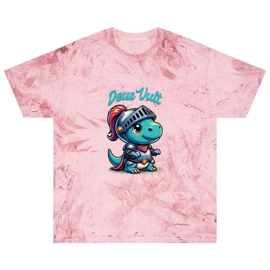 Deus Vult Historical Knight Dragon Blast T Shirts