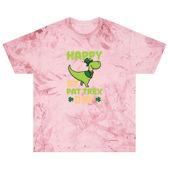 Funny St Patricks Day Happy St. Pat T-Rex Day Blast T Shirts