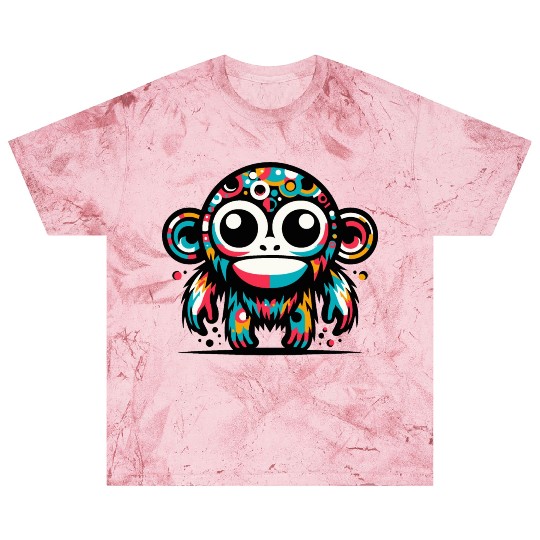 Chromatic Chimp: A Spectrum of Wonder Blast T Shirts