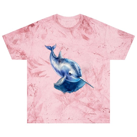 Narwhal Whale Blast T Shirts