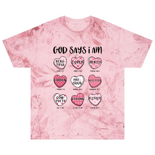 God says I am Precious Blast T Shirts