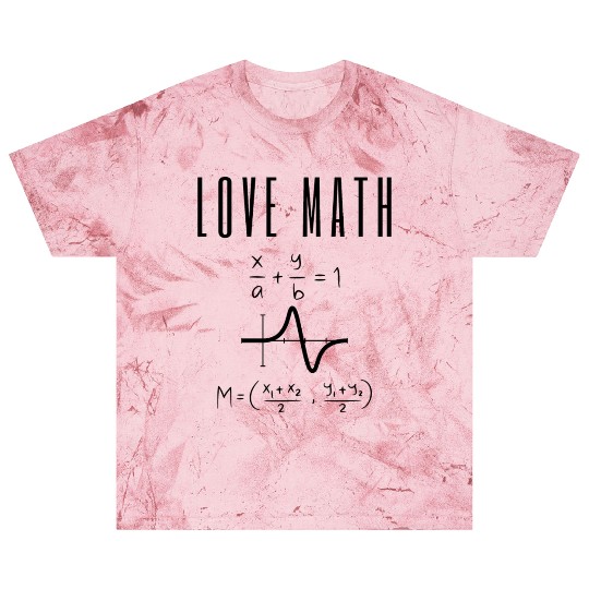 Love Math: Midpoint Equation Blast T Shirts