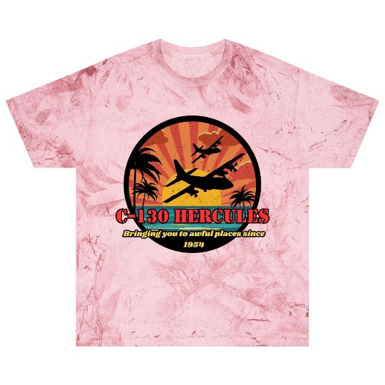 Bringing you to awful places - C-130 Hercules Blast T Shirts