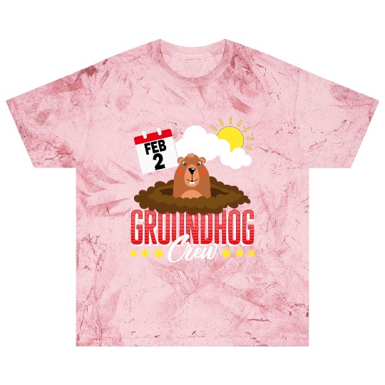 Groundhog Blast T Shirts, Groundhog Crew Predicting Spring