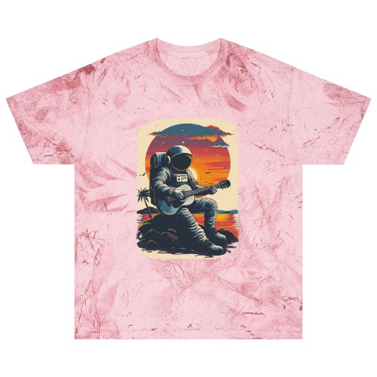 Astronaut Guitar Player Space Music Lover Blast T Shirts