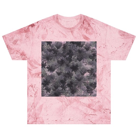 floral feel pattern in purple and gray Blast T Shirts