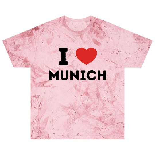 I Love Munich Germany Blast T Shirts
