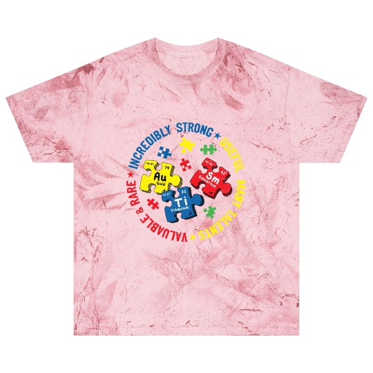 Autism Periodic Table Science Teacher Autism Blast T Shirts