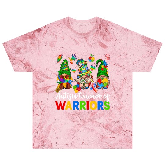 Autism Teacher Of Warriors Gnomes Blast T Shirts