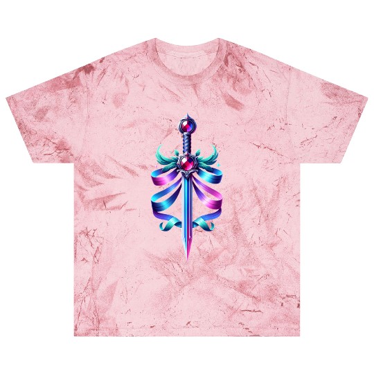 Colorful Crystal Sword Blast T Shirts