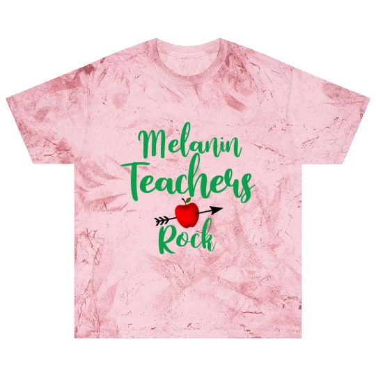 melanin teacher rock for light Blast T Shirts