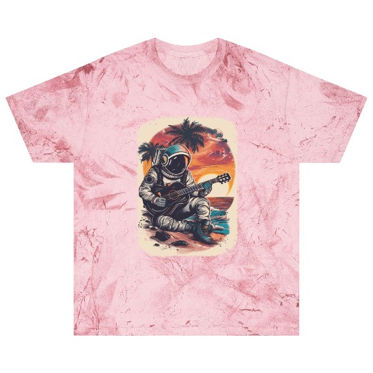 Astronaut Guitar Player Space Music Lover Blast T Shirts