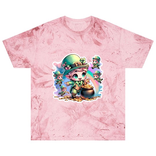 Saint Patrick's Day Chibi Leprechauns Blast T Shirts