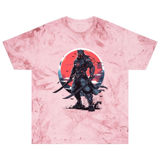 Anime Panther -Krieger Samurai Katana Blast T Shirts