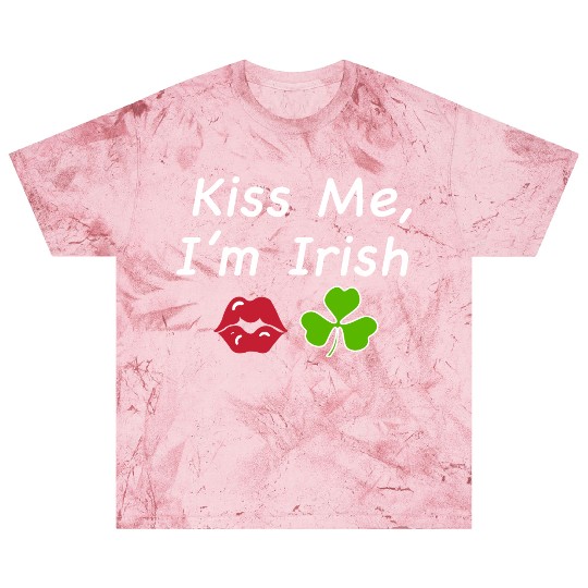 St Patricks Kiss Me I'm Irish Trendy Baby Blast T Shirts, Y2k