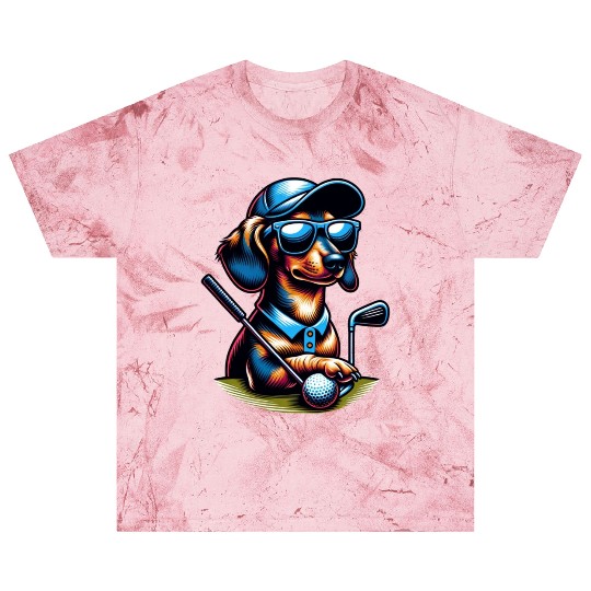 Dachshund Golfer Golf Course Dog Owner Blast T Shirts