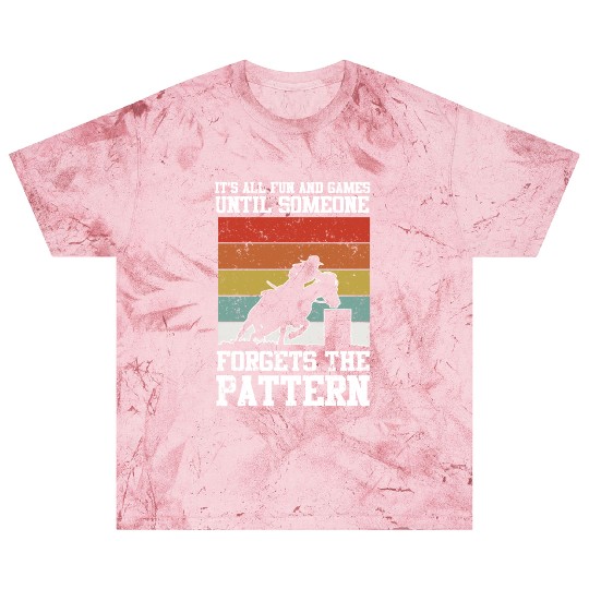 Fun And Games Funny Barrel Racing Blast T Shirts