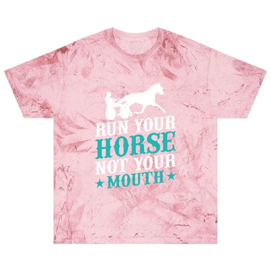Harness Racing Equestrian Jockey Blast T Shirts
