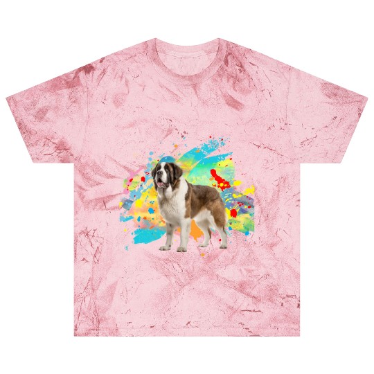 Saint Barnard Dog Lover, Dog Mom, Dog Dad Blast T Shirts
