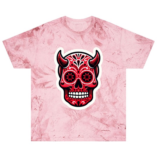 Adventurous Spirit: Daredevil Sugar Skull Blast T Shirts